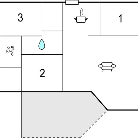 度假居 Duenenpark 22 - Dorf 6 *